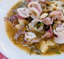 Snow Cabbage Stir-fried with Penfish