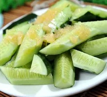 Garlic Cucumber Salad