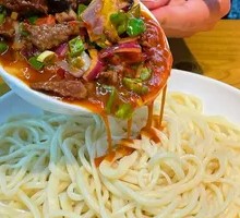 Fried Meat Noodles