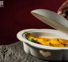 Signature Crab Roe Soup Stuffed Yellow Croaker