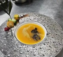 Shrimp Sauce Braised Sea Cucumber with Fish Maw