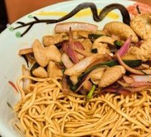 Stir-Fried Pig Intestine Noodles