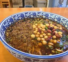 Signature Pea and Pork Noodles