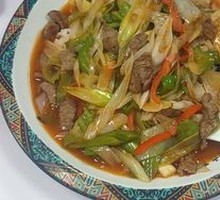 Scallion Beef Rice Bowl