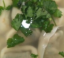 Corn and Pork Dumpling Salad