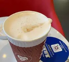 Hot Red Wine Orange Oat Milk Latte