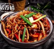 Stir-fried Pork with Tea Tree Mushrooms