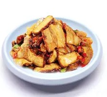 Fried Pork with Tofu Skin