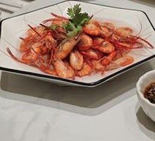 Boiled Shrimp in Salt Water