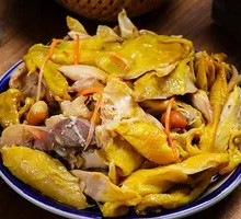 Torn Salt-Baked Chicken