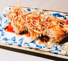 Flame-Grilled Salmon Sushi