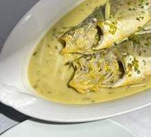 Snow Cabbage and Bamboo Shoots Braised Deep-Sea Yellow Croaker
