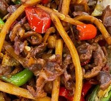 Pickled Bamboo Shoots Stir-Fried Chicken Offal