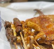 Grilled Chicken Gizzards