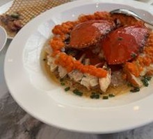 Steamed Green Crab with Pork Patty