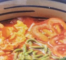 Tomato Noodle Soup