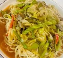 Scallion Beef Noodles