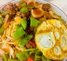 Big Plate Chicken Noodles
