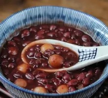 Coconut Red Bean Dumplings