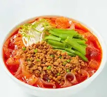 Spicy Meat Sauce Potato Noodles