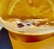 Iced Orange Americano
