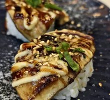 Grilled Foie Gras Sushi