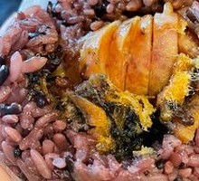 Grilled Sausage Rice Ball
