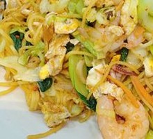 Spicy Seafood Fried Noodles Set