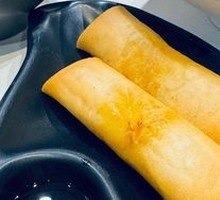 Crab Roe Fish Spring Rolls