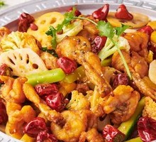 Spicy Frog Legs in Dry Pot