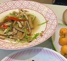 Water Celery with Tofu Skin