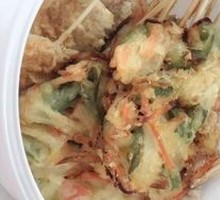 Shrimp and Vegetable Pancake