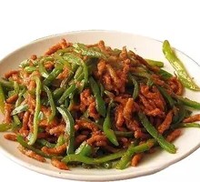 Green Pepper and Pork Rice Bowl
