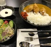 Crispy Chicken Cutlet with Curry
