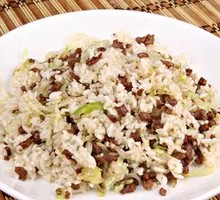 Black Pepper Beef Fried Rice