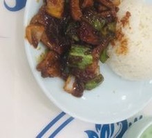 Sauce-Braised Pork Liver Rice