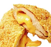 Cheesy Chicken Cutlet with Molten Cheese