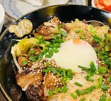 Japanese Scallion Egg Rice