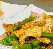 Egg with Green Pepper