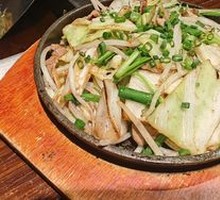Sautéed Vegetables on Iron Plate