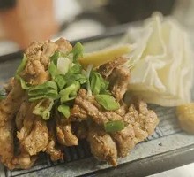 Charcoal-grilled Chicken Neck