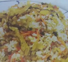Sour Cabbage Beef Fried Rice