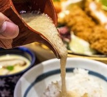 Oatmeal Rice with Yam Puree