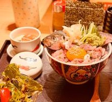 Small Bamboo Fish Seafood Donburi