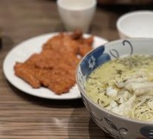 Snow Cabbage and Yellow Croaker Noodle Stew