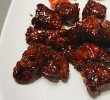 Caramel Garlic Sirloin Cubes