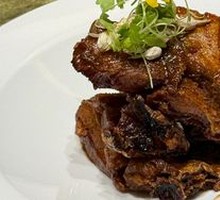 Floral-Smoked Spanish Mackerel