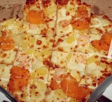 Sweet Pineapple Shrimp Pizza