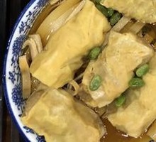 Scallion Oil Tofu Skin Rolls