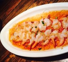 Garlic Shrimp with Rice Noodles